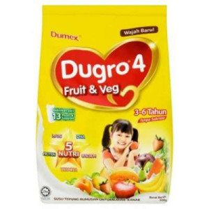 DUMEX DUGRO 4 FRUIT & VEGE 750G