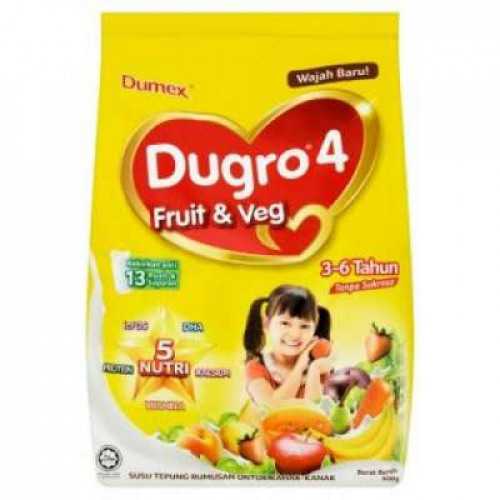 DUMEX DUGRO 4 FRUIT & VEGE 850G