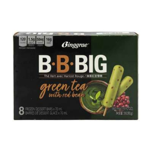 BINGGRAE B.B BIG GREEN TEA ICE CREAM (70MLx8)