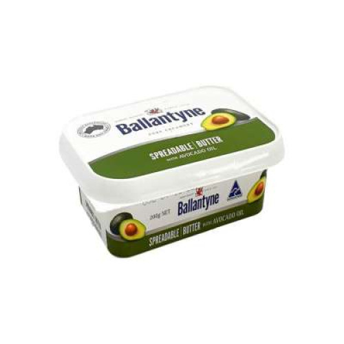 BALLANTYNE AVOCADO OIL SPREADABLE BUTTER 200G