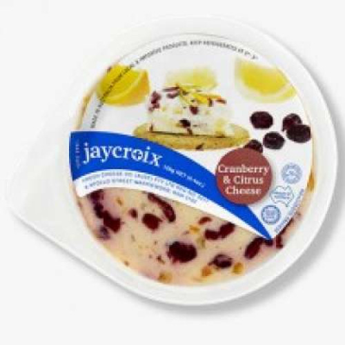 JAYCROIX CRANBERRY & CITRUS CREAM CHEESE