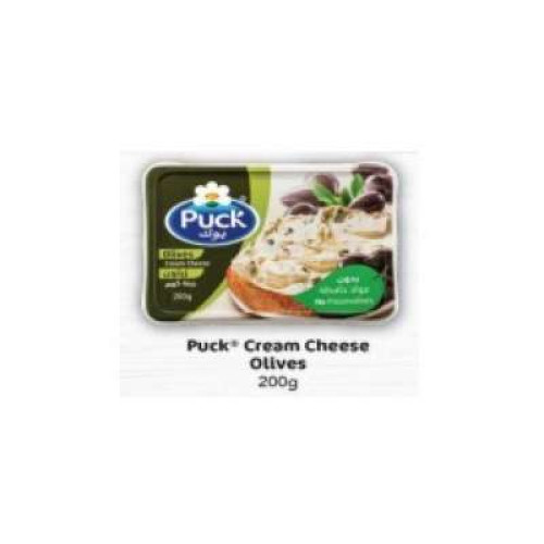 PUCK CREAM CHEESE OLIVE 200G