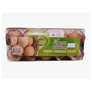 FINEST SELECTIONS FRESH OMEGA EGGS L 10S 