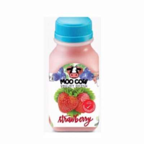 MOO COW YOGHURT DRINK STRAWBERRY 200ML