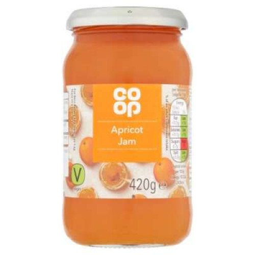 CO OP APRICOT JAM 420G