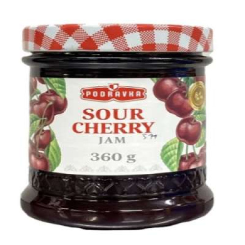 PODRAVKA JAMS SOUR CHERRY 360G