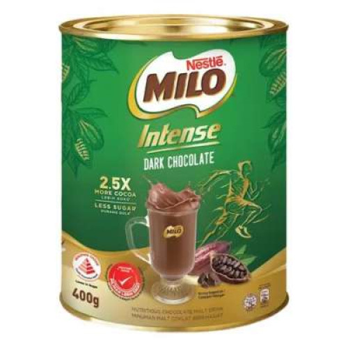 MILO INTENSE DARKCHOC TIN 400G