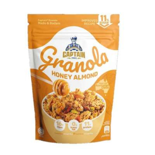 CAPTAIN GRANOLA HONEY ALMOND