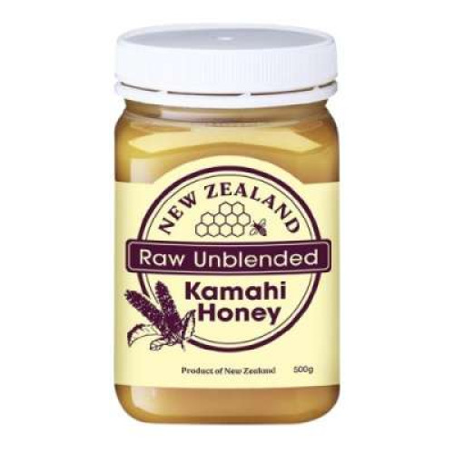 NEW ZEALAND RAW UNBLENDED KAMAHI HONEY 500G