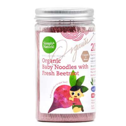 SN ORG HM BEETROOT BABY THIN NOODLE BTL 200G