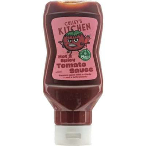 CULLEY'S TOMATO SAUCE: HOT & SPICY 400ML