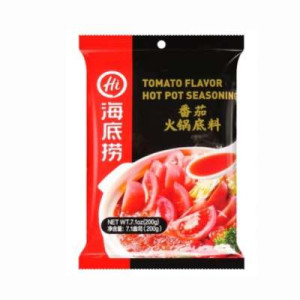 HAIDILAO HOT POT SEASONING-TOMATO FLV 200G HAIDILAO HOT POT SEASONING-TOMATO FLV 200G