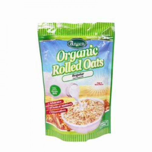 ANZEN ORGANIC ROLLED OATS-REGULAR 1KG