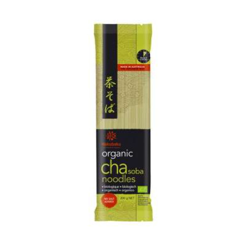 HAKUBAKU CHA SOBA GREEN TEA NOODLE 200G