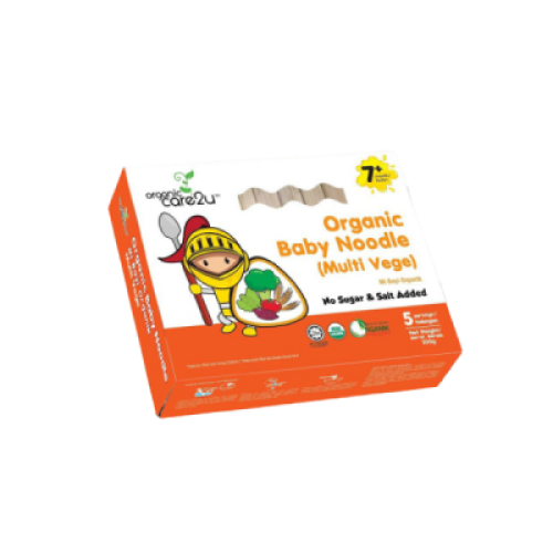 ORGANIC CARE 2U BABY NOODLE MULTI VEGE 200G