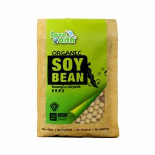 LOVE EARTH ORG SOYBEAN 500G