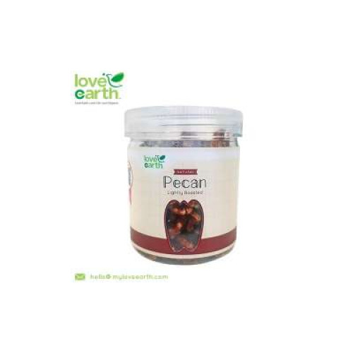 LOVE EARTH LIGHT ROASTED NATURAL PECAN 120G