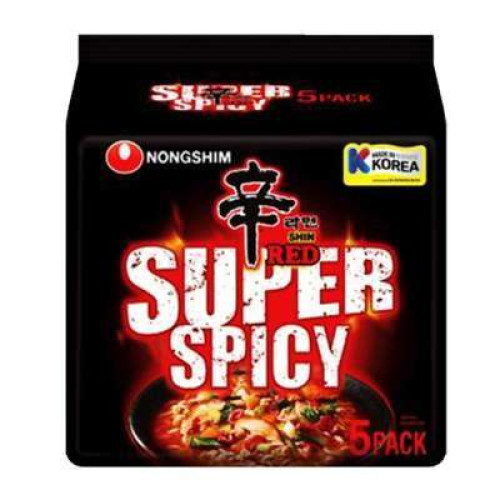 NONGSHIM SHIN SUPER SPICY RAMYUN (5x120G)