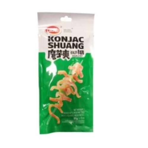 WEILONG BIG KONGJAC SHUANG SOUR & HOT 50G 