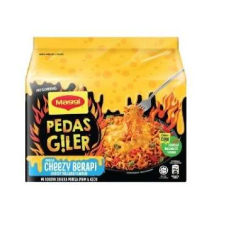 MAGGI PEDAS GILER CHEESE 73G X5S