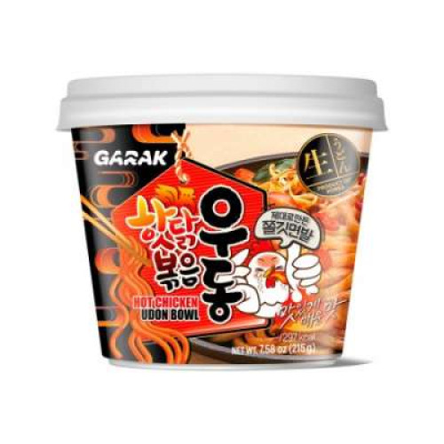 GARAK HOT CHICKEN FLAVOR UDON BOWL 215G