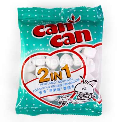 CAN CAN MOTH BALL 2 IN 1