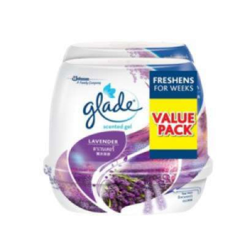GLADE SCENTED GEL LAVENDER (TP)