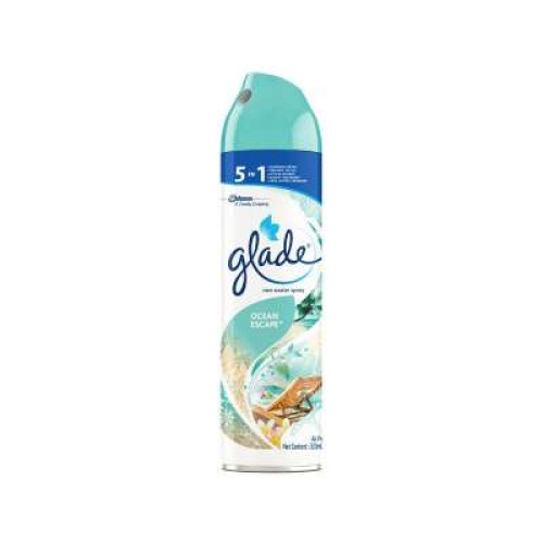 GLADE 5 IN 1 AEROSOL 320ML - OCEAN ESCAPE