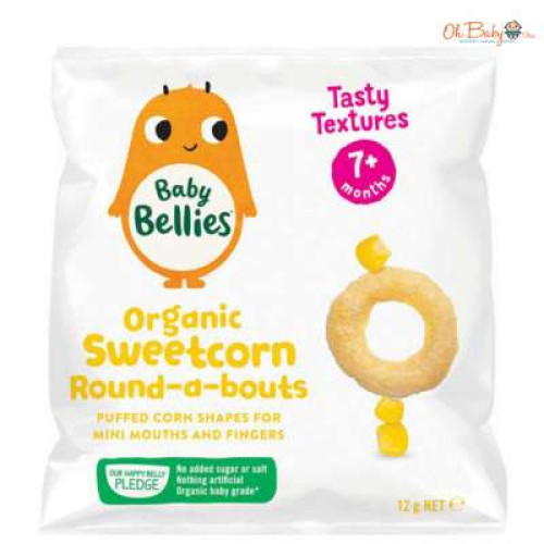 LITTLE BELLIES ROUND-A-BOUTS SWEET CORN 12G