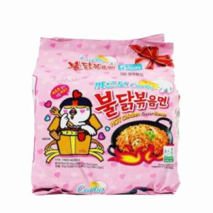 SAMYANG CARBONARA HOT CHICKEN RAMEN 130GX5'S SAMYANG CARBONARA HOT CHICKEN RAMEN 130GX5'S