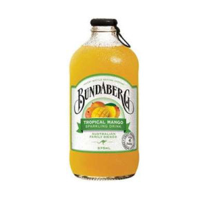 BUNDABERG TROPICAL MANGO DRINK 375ML