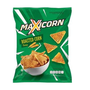MAXICORN CHIPS TORTILLA ROASTED CORN 150G MAXICORN CHIPS TORTILLA ROASTED CORN 150G
