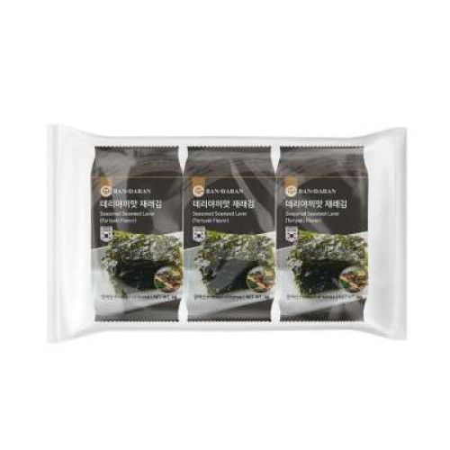 BANDARAN TERIYAKI SEASONED SEAWEED 4GX6'S