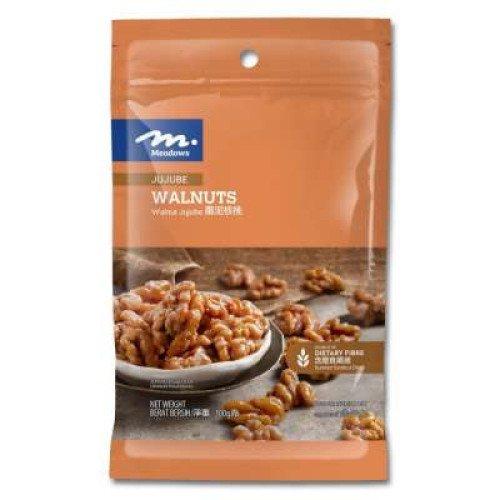 MEADOWS TW JUJUBE WALNUTS 100G