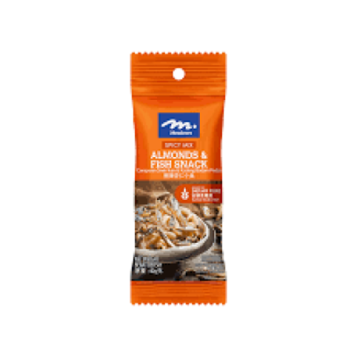 MEADOWS TW SPICY ALMOND&FISH SNACK 100G