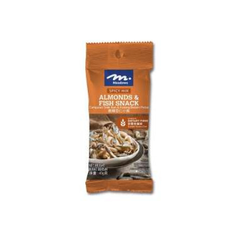 MEADOWS TW SPICY ALMOND&FISH SNACK 40G