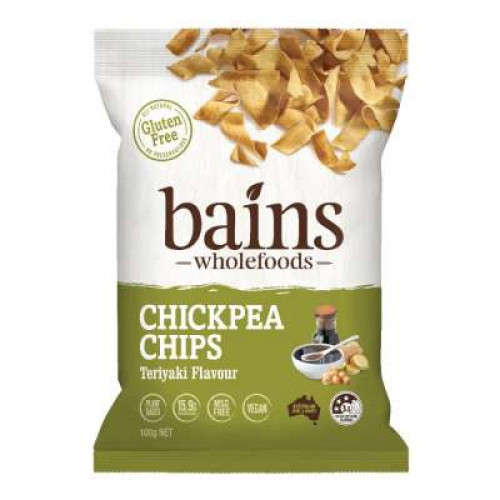 BAINS CHICKPEA CHIPS TERIYAKI 100GM