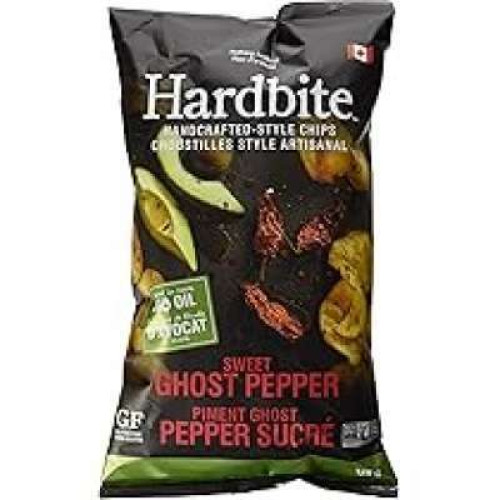 HARDBITES SWEET GHOST PEPPER AV OIL POTATO CHIPS 1