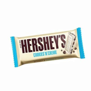HERSHEYS BAR COOKIES N CREME 40G HERSHEYS BAR COOKIES N CREME 40G