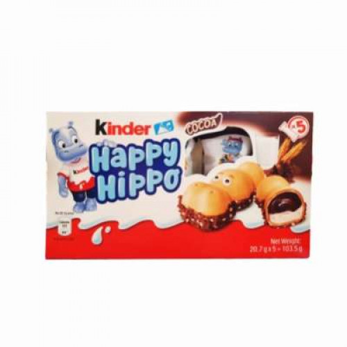 KINDER HAPPY HIPPO COCOA T5 20.7G*5