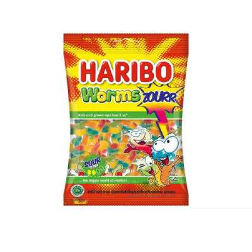 HARIBO WORMS ZOURR 80G