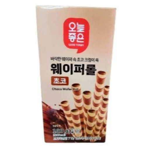 GOOD TODAY CHOCO WAFER ROLL 100G