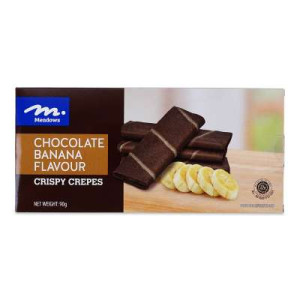 MEADOWS CRISPY CREPE CHO BANANA FLV 90G MEADOWS CRISPY CREPE CHO BANANA FLV 90G
