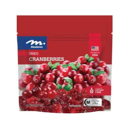 MEADOWS DRIED CRANBERRIES 170G