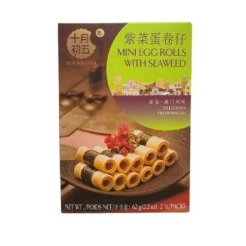 MINI EGG ROLLS WITH SEAWEED 60G