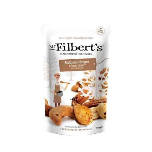 MR FILBERTS BALSAMIC VGR SHALLOT MIXED NUTS150G