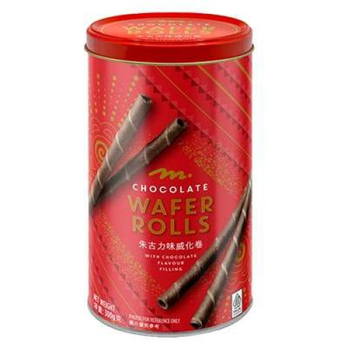 MEADOWS WAFER ROLL CHOCALATE FLAVOUR 300G