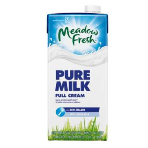 MEADOW FRESH  UHT FULL CREAM PURE MILK 1L MEADOW FRESH  UHT FULL CREAM PURE MILK 1L