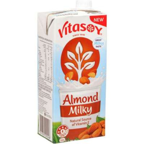 VITASOY UHT ALMOND MILKY 1L