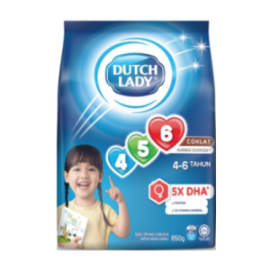 DUTCH LADY GUM 456 CHOC 850G